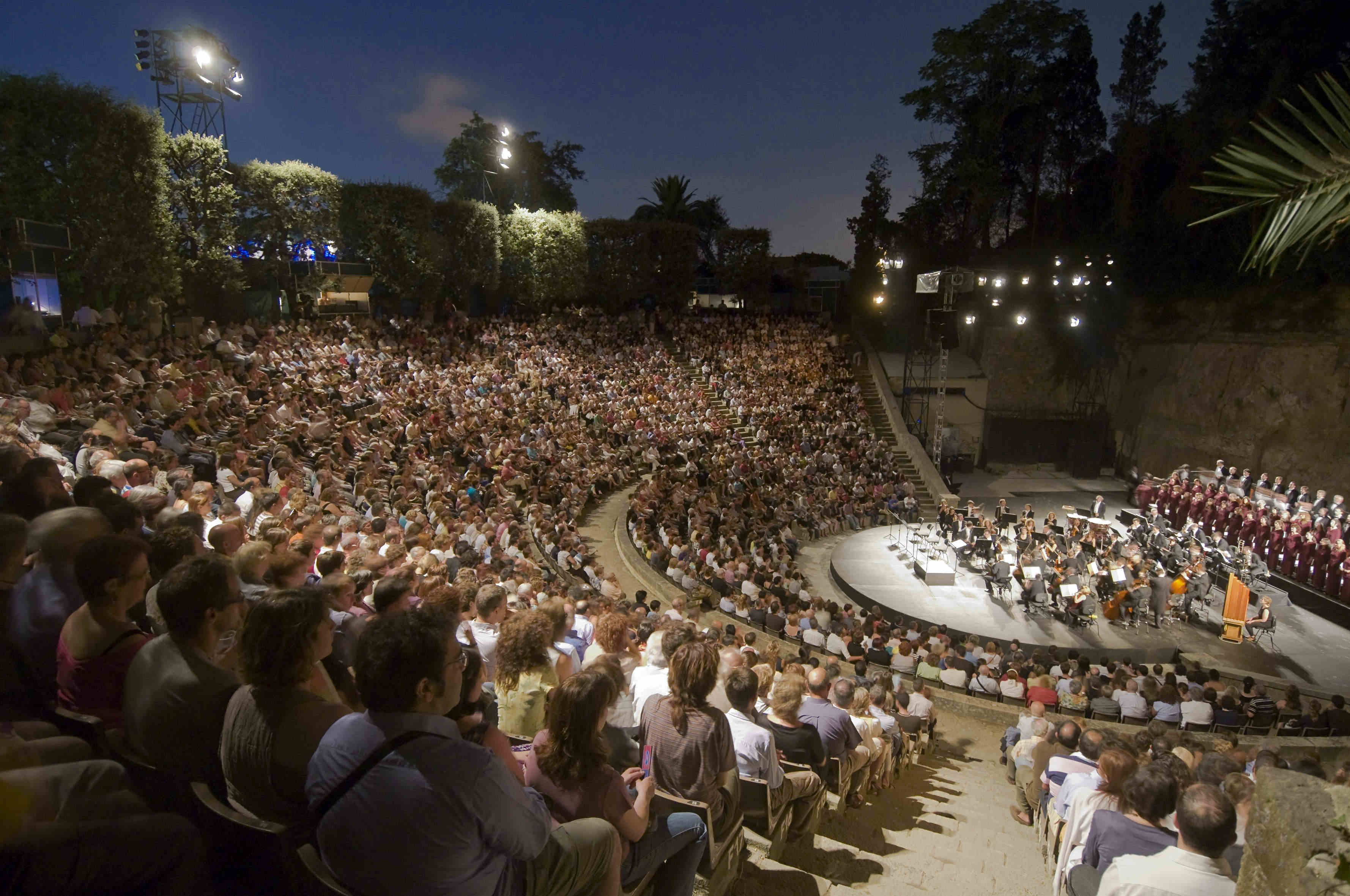 Teatre Grec amphitheatre, Barcelona