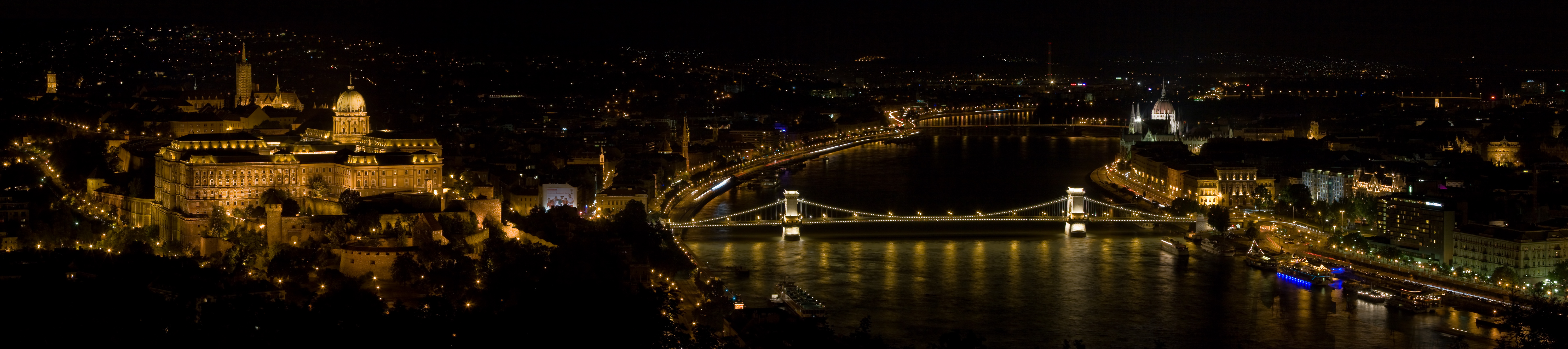 Budapest panorama from Gellert Hill