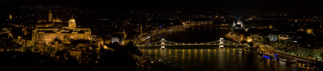 Budapest panorama from Gellert Hill