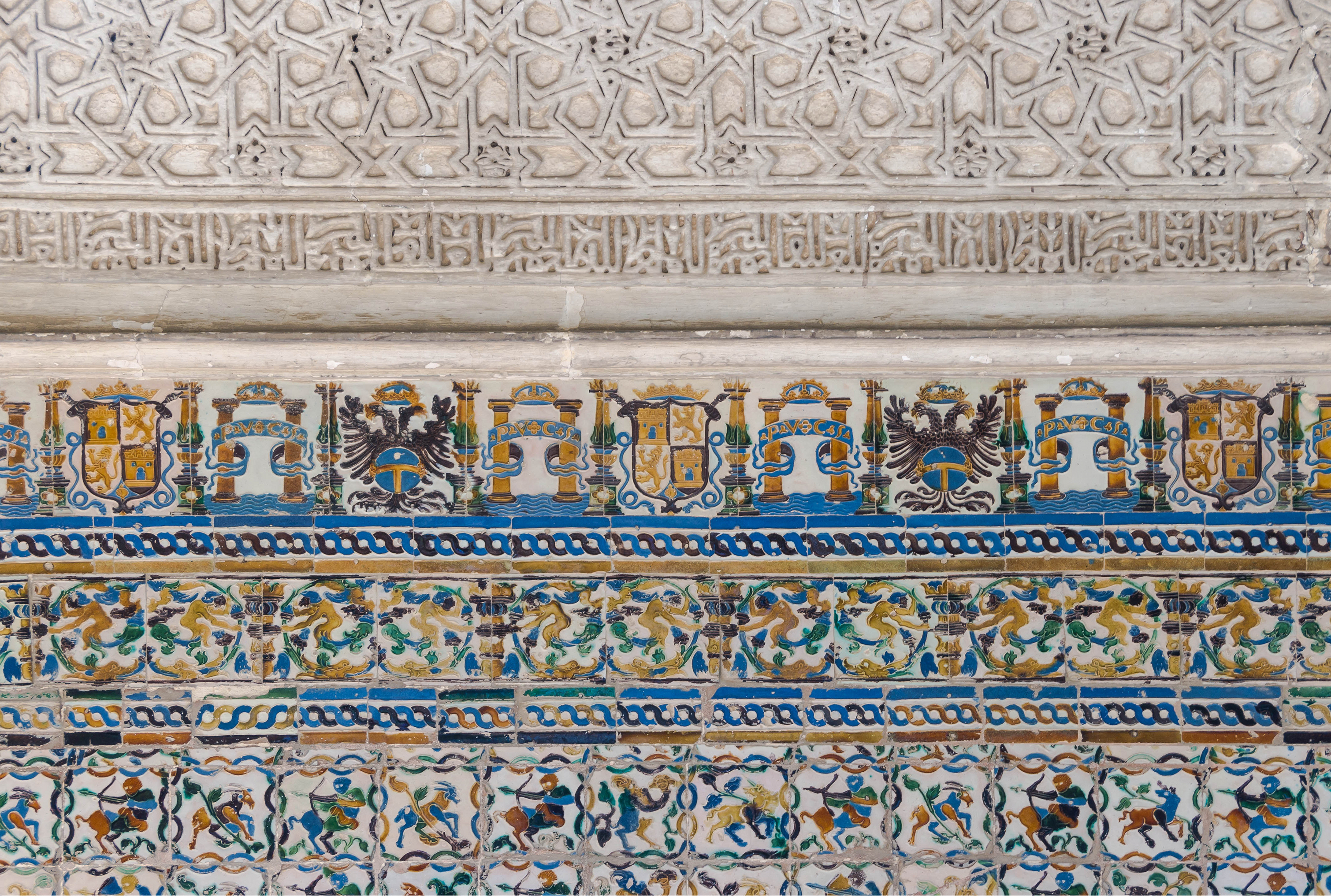 Cenador de Carlos V pavilion, Real Alcázar gardens