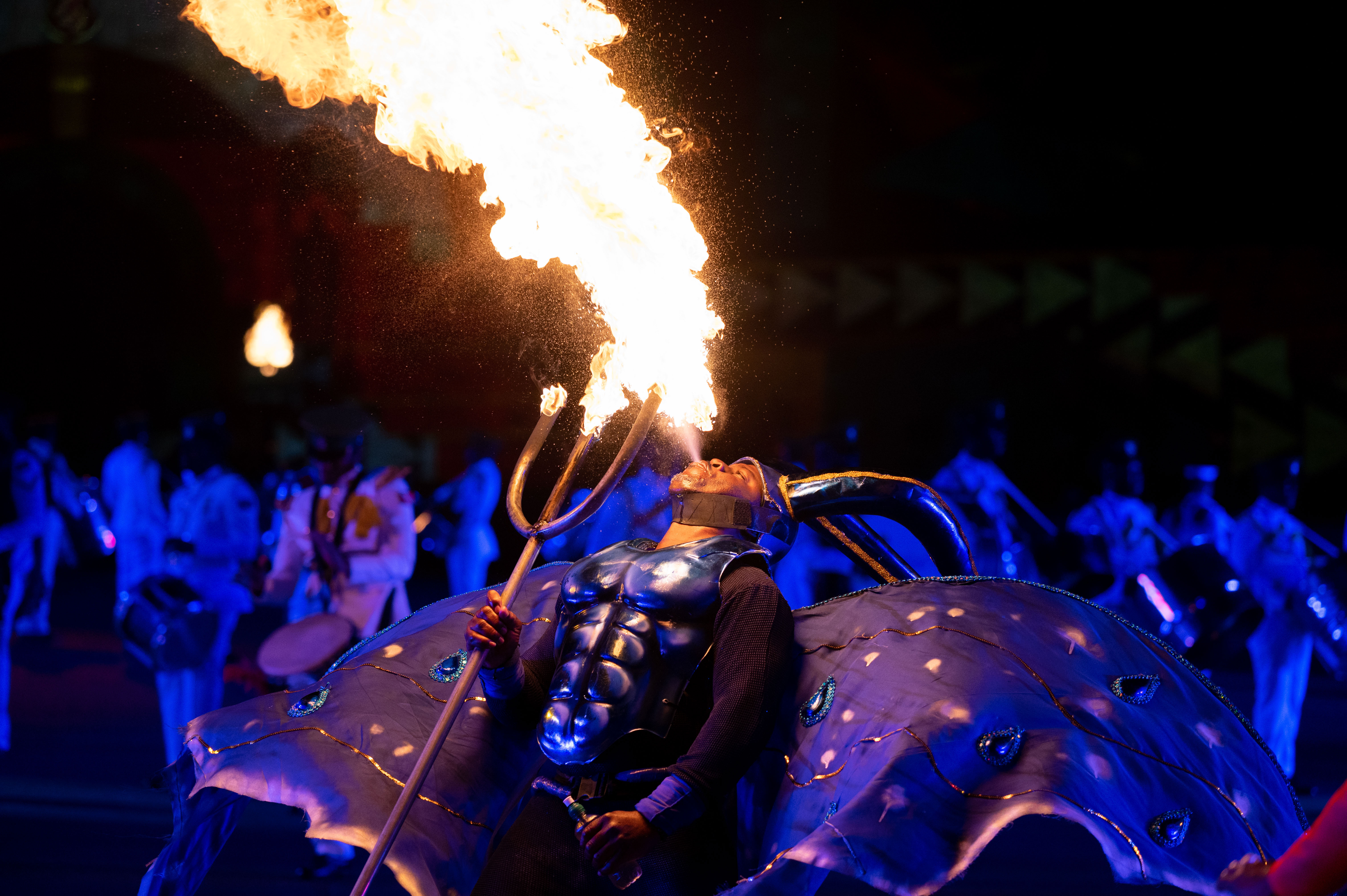 Band performing at the Royal Edinburgh Military Tattoo