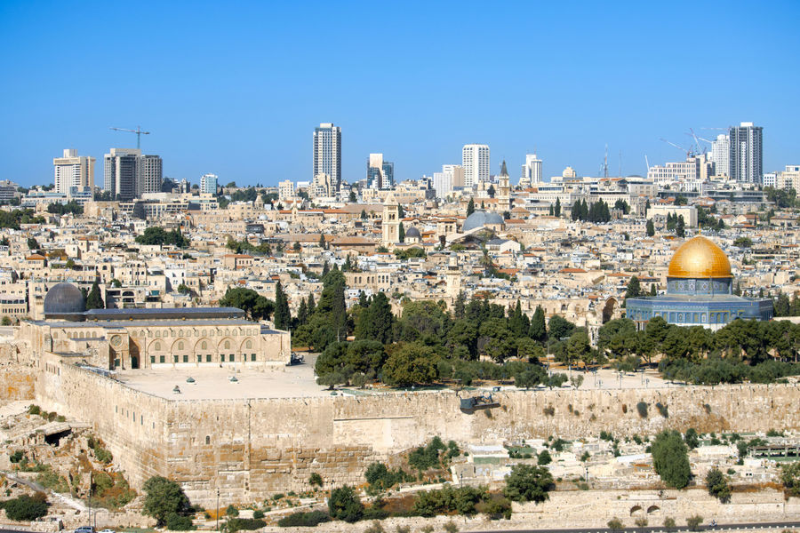 View of Jerusalem from the Mount of Olives - September 2023