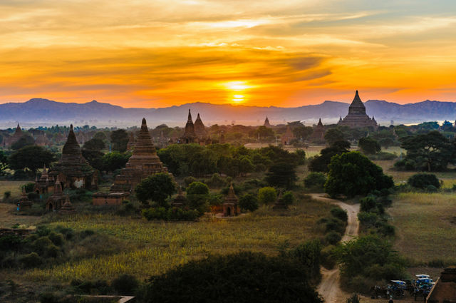 Pagoda Field of Bagan, Myanmar