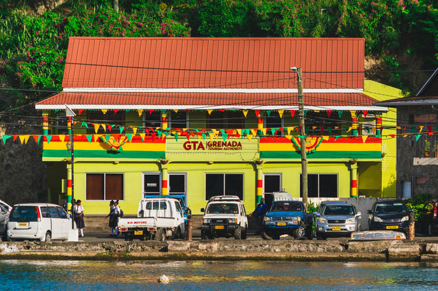 Grenada Tourism Authority building along the Carenage, St George's