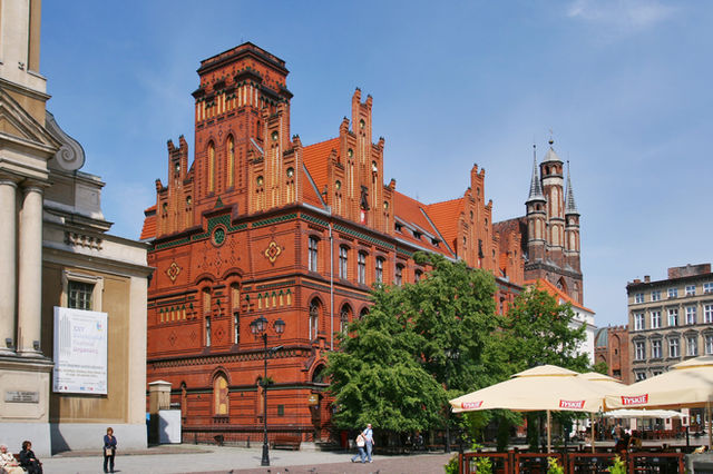 Post Office in Toruń.