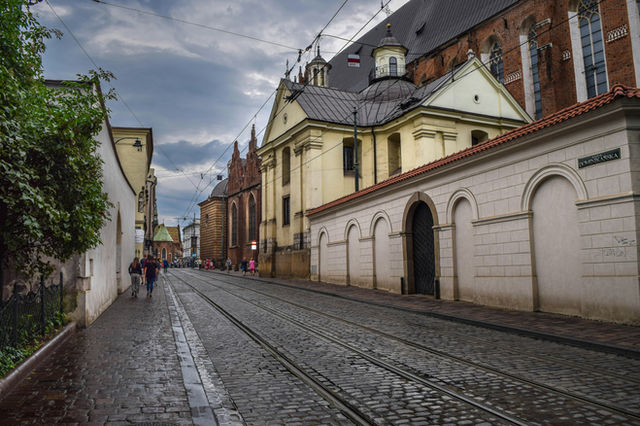 🏘️ Poland. One of Krakow's streets 🏚️