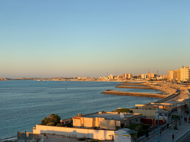 Beautiful city on sea