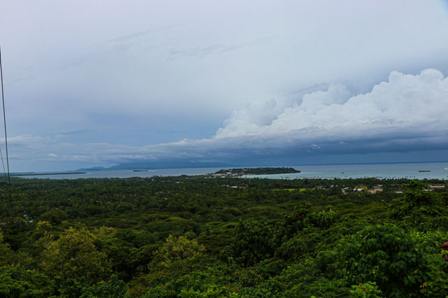 Wewak Point. Green landscape.