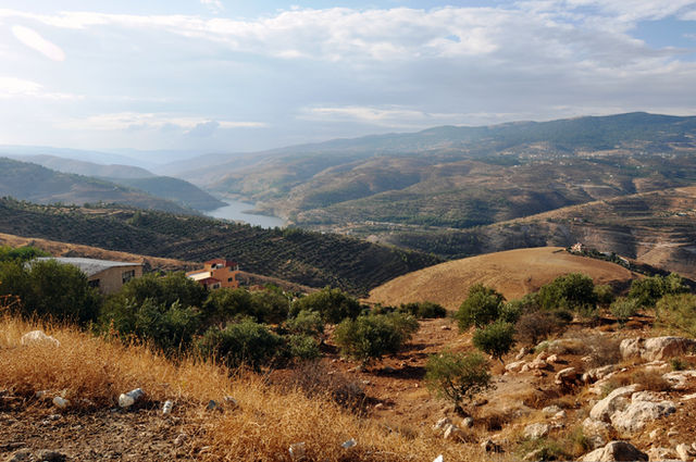 The Hashemite Kingdom of Jordan, seen on Oct. 29, 2009, between the capital of Amman and the city of Jerash.