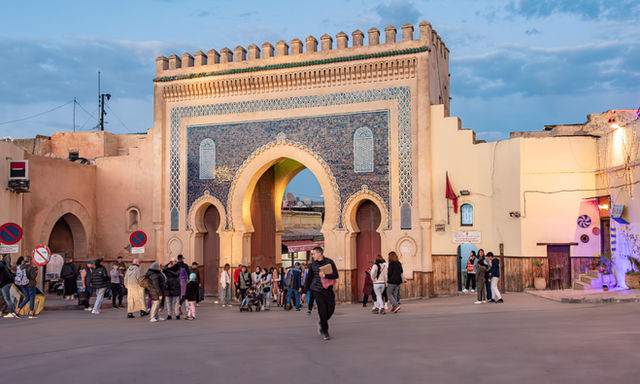 Bab Bou Jeloud gate, Fez, Morocco