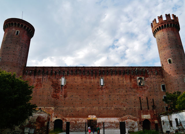 Ivrea Castle, Ivrea, Province of Turin, Region of Piedmont, Italy