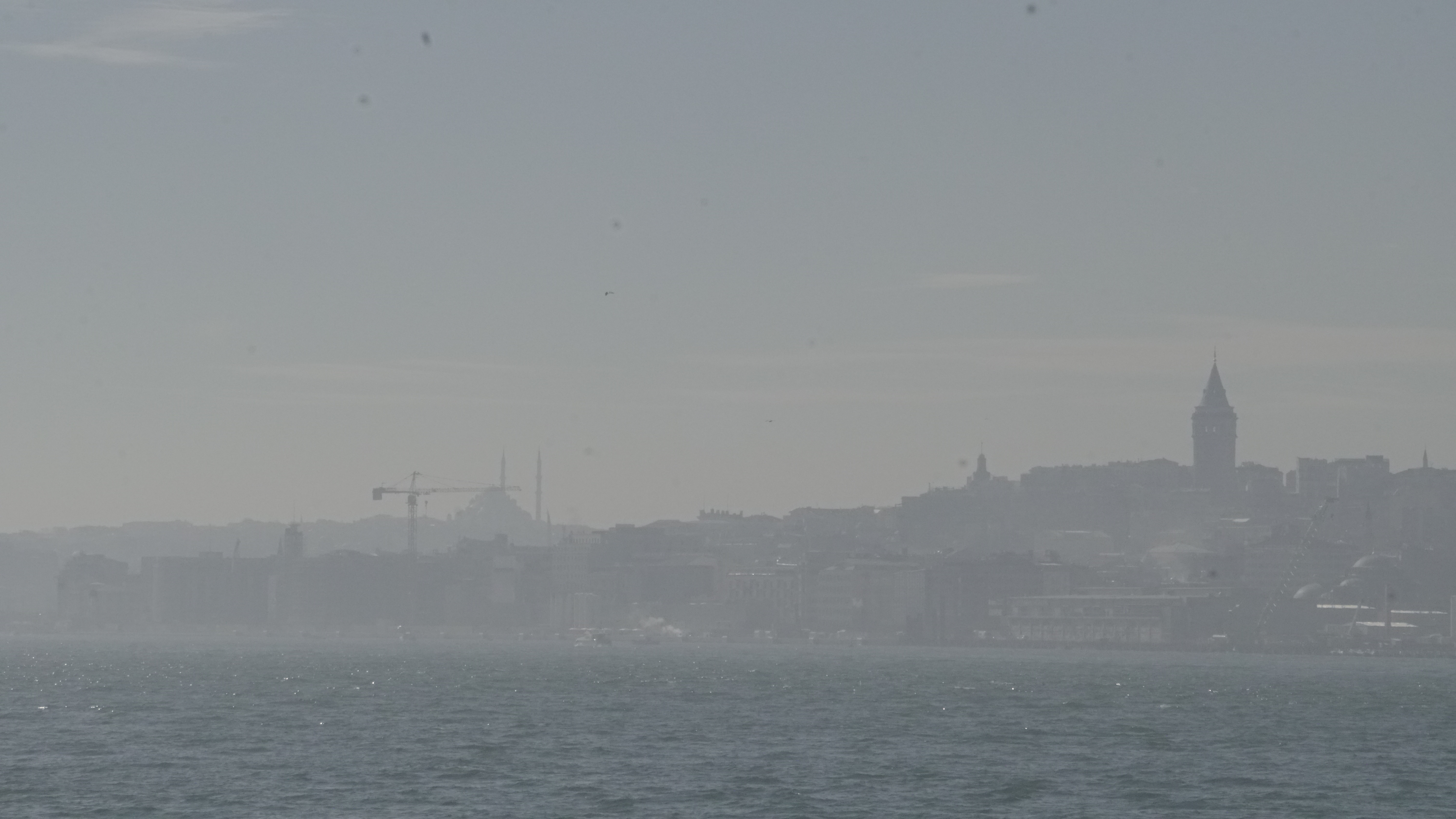 Istanbul skyline over the Bosphorus