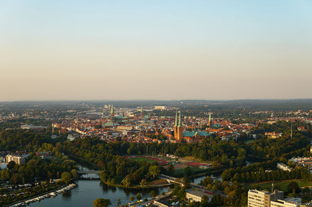aerial view of city buildings during daytime