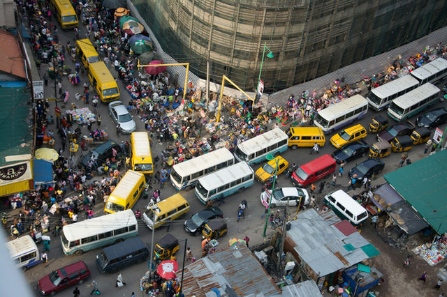 Lagos Island Idumota view
