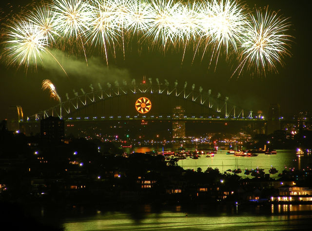 Sydney New Year fireworks