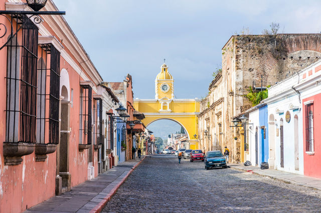This photo was taken early morning in Antigua Guatemala by Rodrigo Escalante