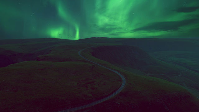This shot was taken in Treorchy, Wales (Bwlch mountain).