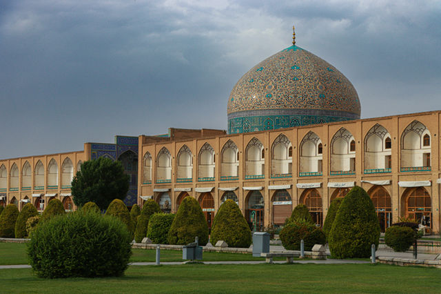 A UNESCO World Heritage Site in Isfahan,Iran. Constructed between 1598 and 1629 by the Safavid dynasty. One of the largest squares in the world, with a size of 89,600 square metres (964,000 sq ft).Sur