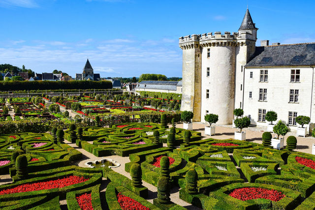 Château de Villandry & its geometric gardens, Loire Valley