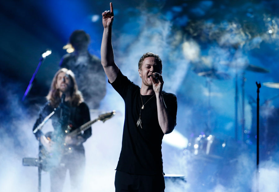 Imagine Dragons performing