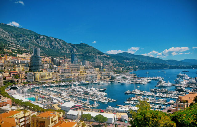 A typical weekend in Monaco.