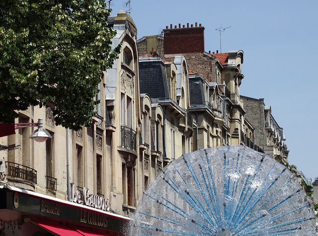 Architectural Detail - Reims - Champagne - France - Fountain June 2022