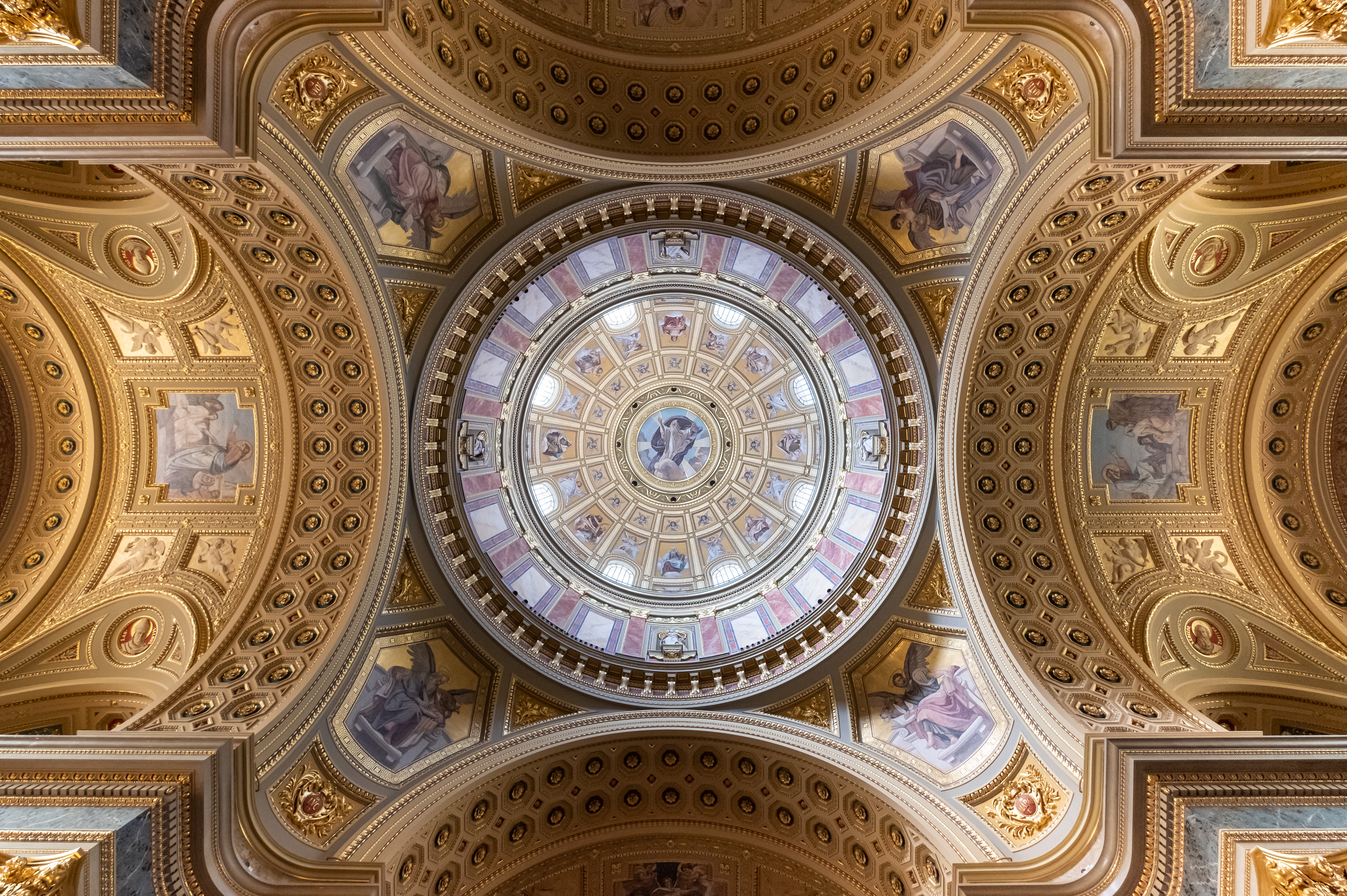 Interior of St. Stephen's Basilica, Budapest