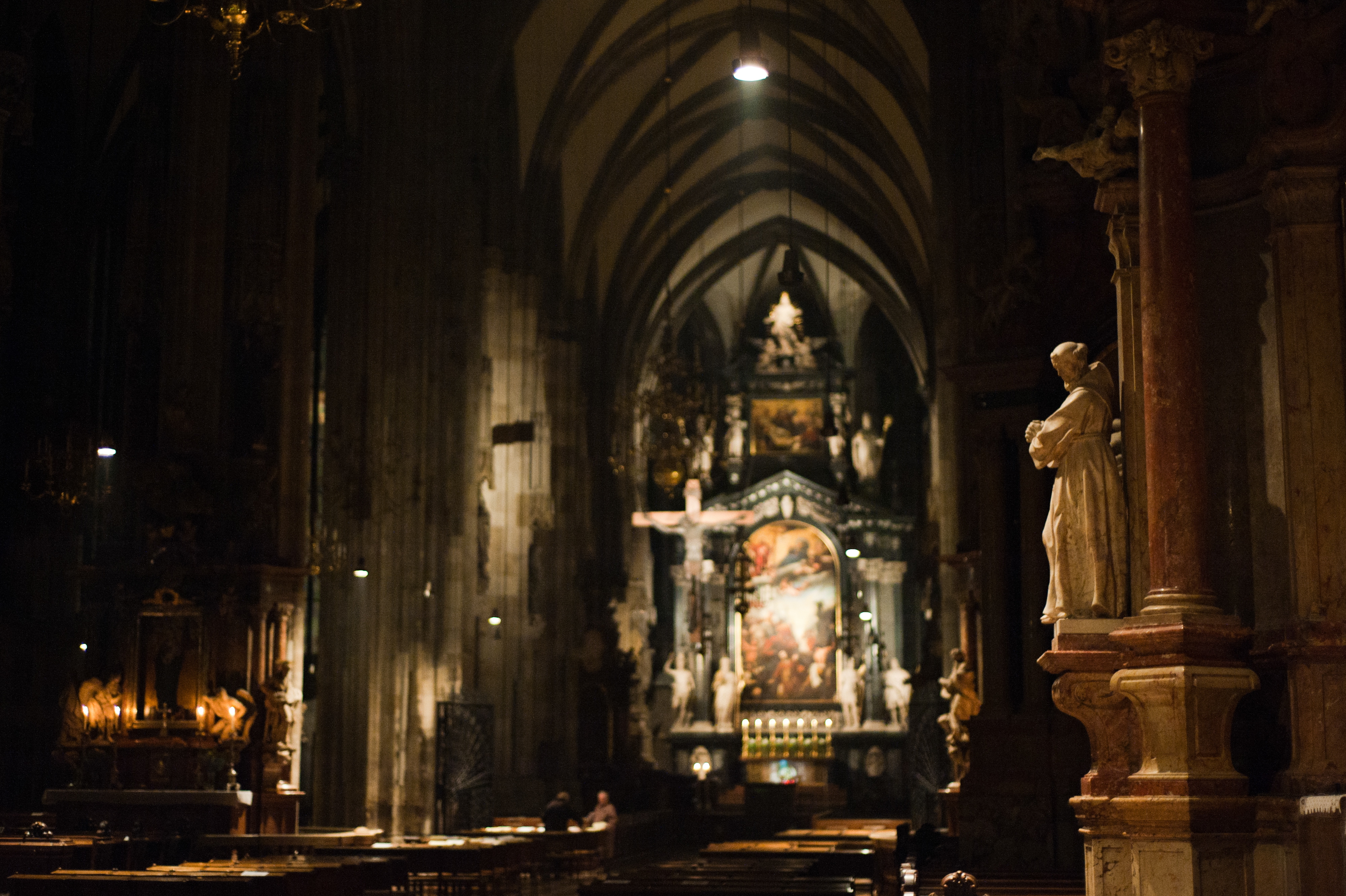 Interior of St Stephen's Cathedral, Vienna