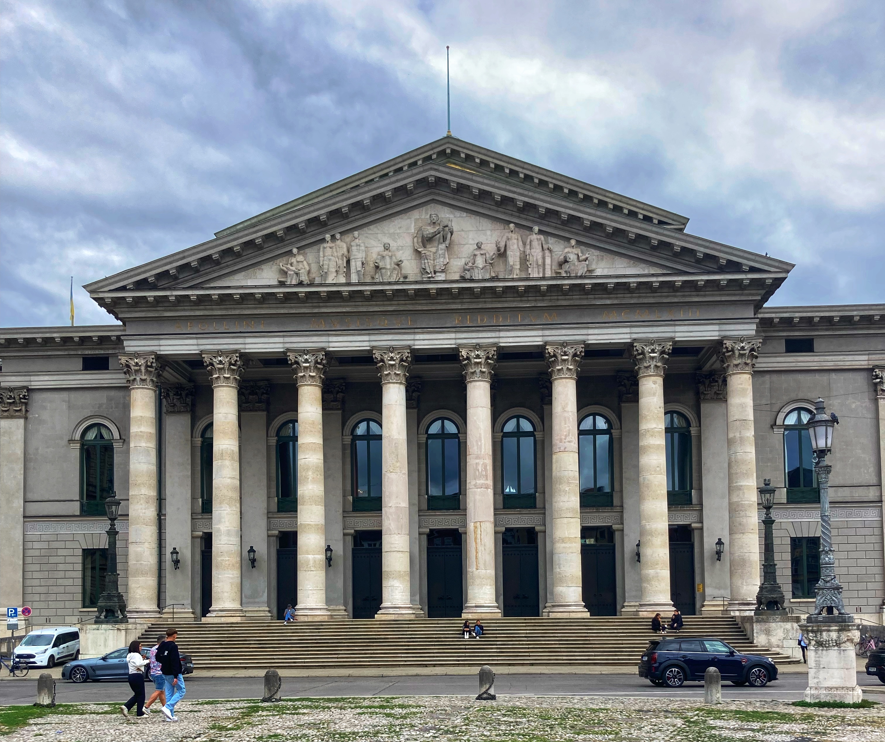 National Theatre facade, Munich