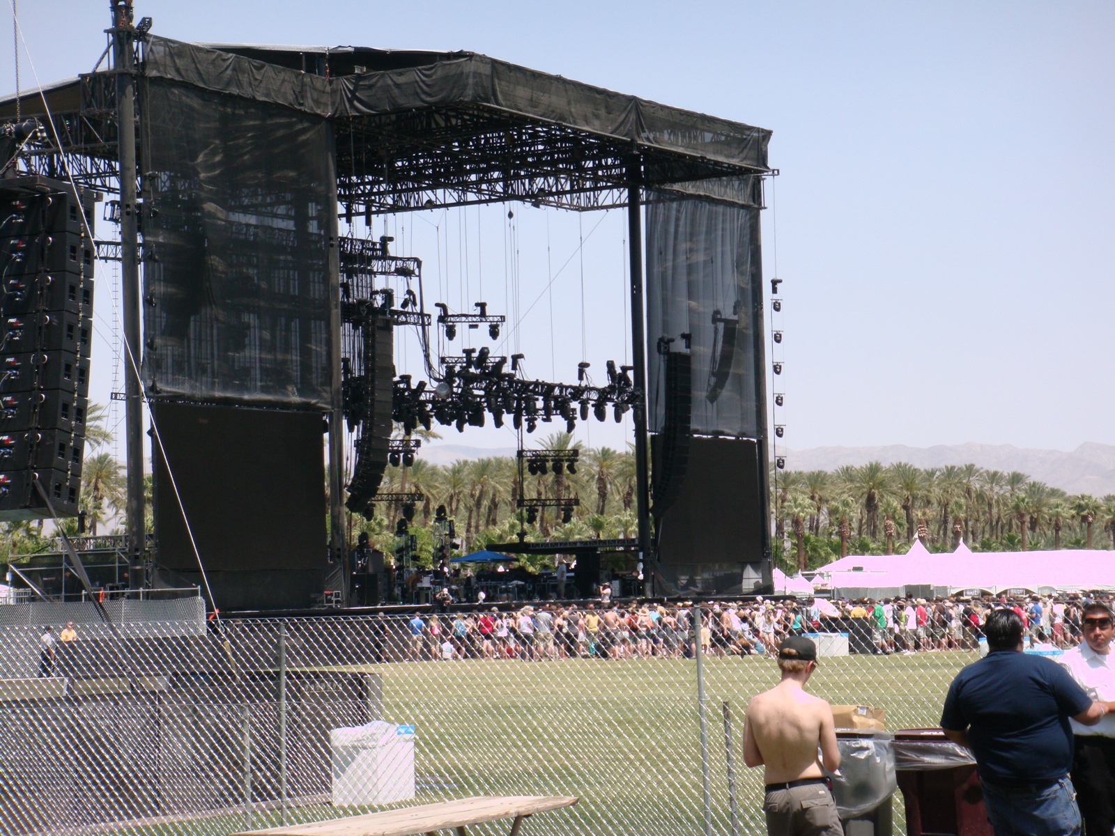 Coachella main stage performance