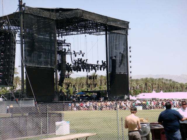 Coachella main stage performance