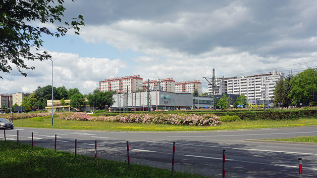 General Stanisław Maczek Roundabout, S part, Mistrzejowice, Kraków, Poland