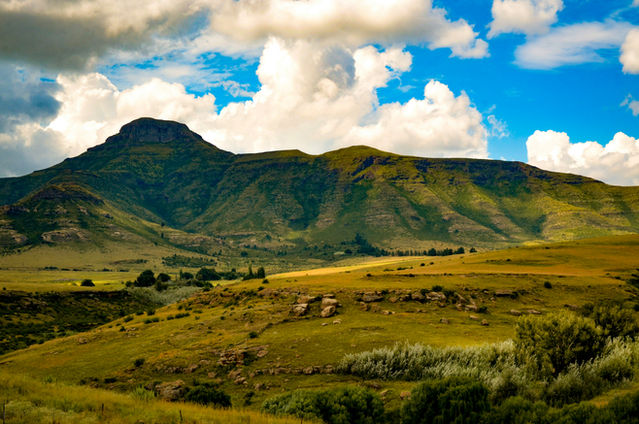 Clarens Mountain Range.