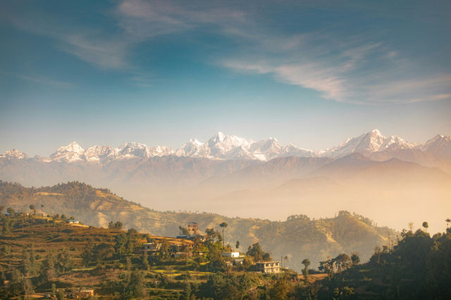 The mighty Himalayas