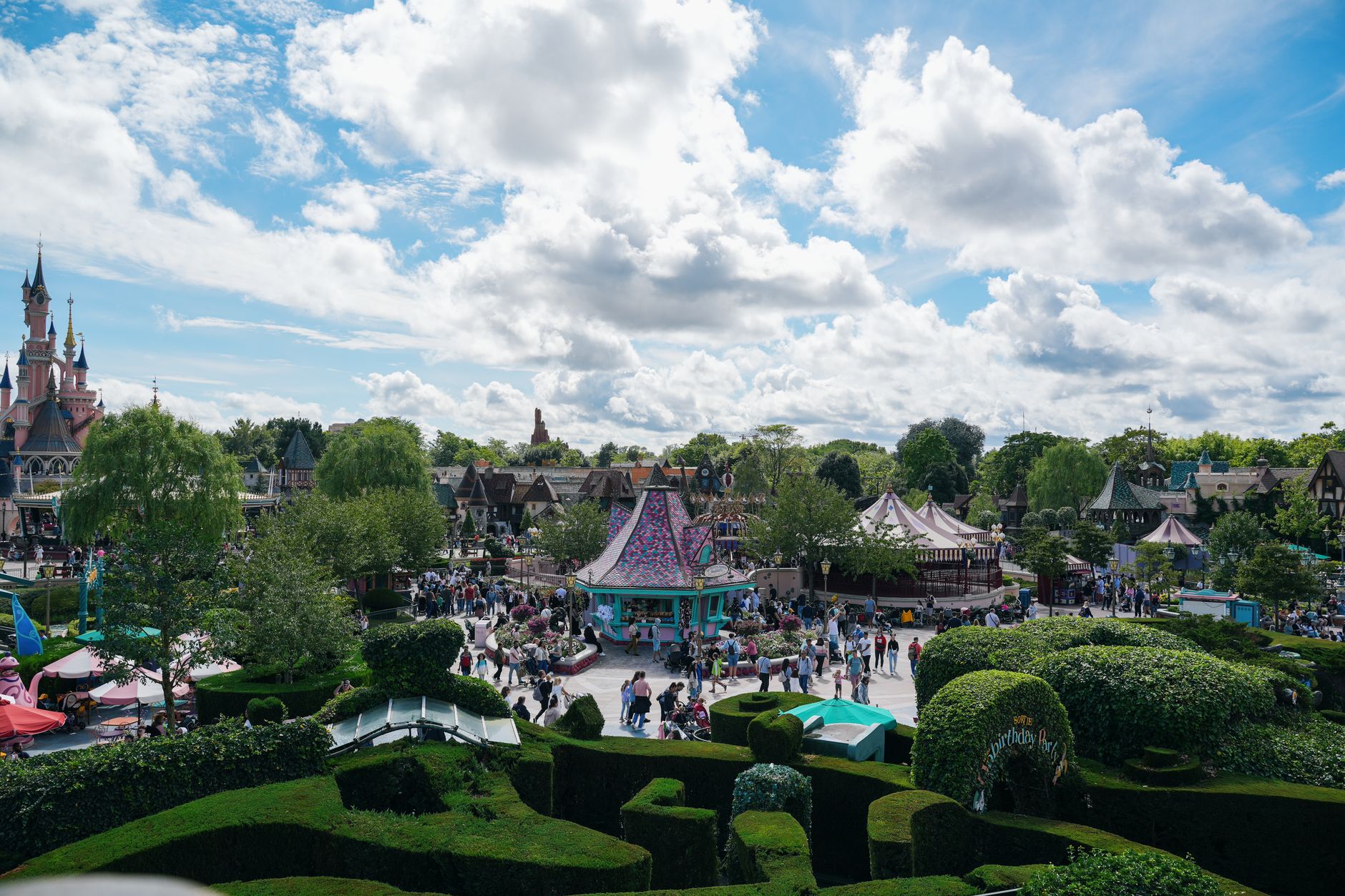Disneyland Paris — the castle
