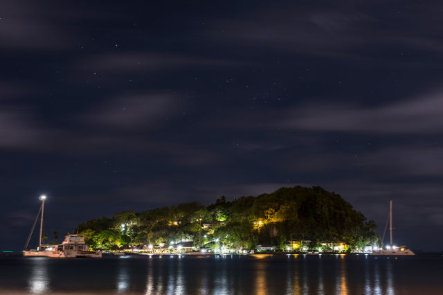 The Caribbean is a beautiful place with the hot sun and warm beaches. But when night comes… the Caribbean comes to life. Young Island, right off the coast of St. Vincent, is a private spa and resort a