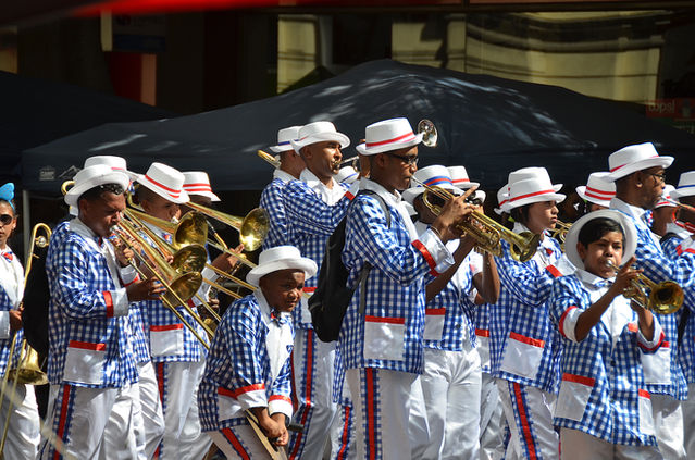 Cape Town Carnival street performers