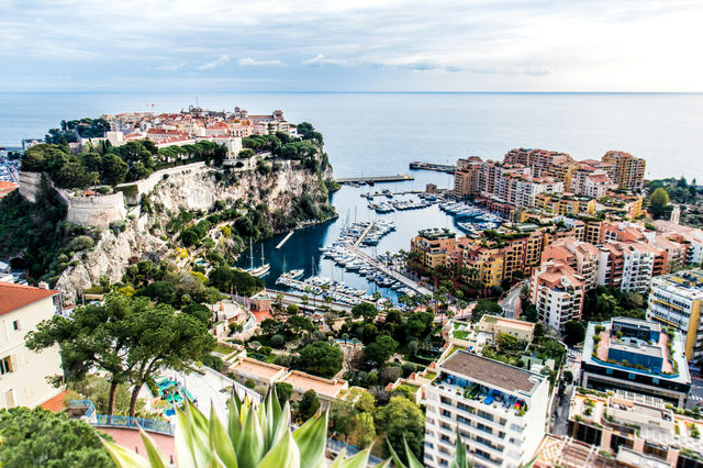 From aboce to Monaco