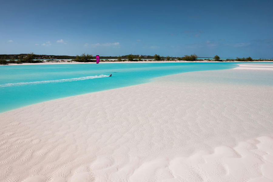 Kiteboarding in the Exumas Bahamas
