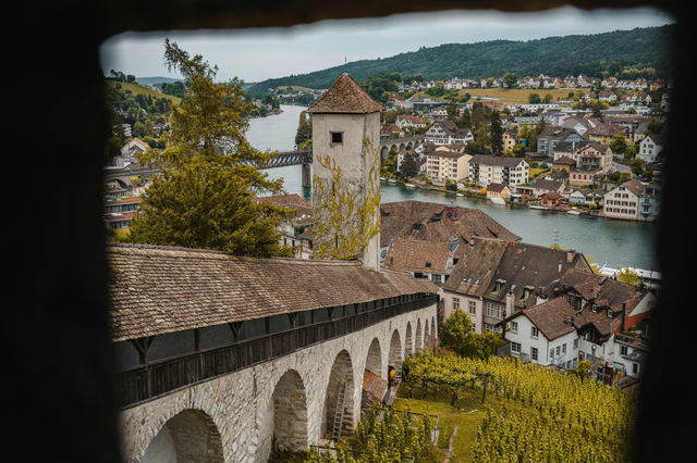 Munot Festung (Fortress of Munot) on the Rhine River
