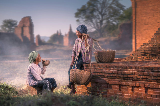 Early morning Bagan, Myanmar