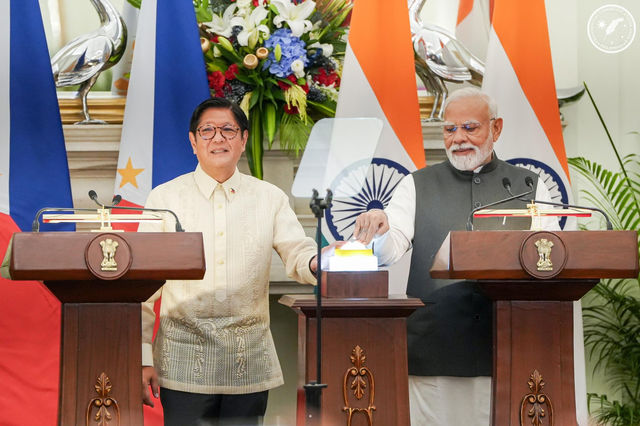 The Philippines and India on Tuesday formally elevated their bilateral ties through a declaration on the establishment of a Strategic Partnership that further deepens cooperation i