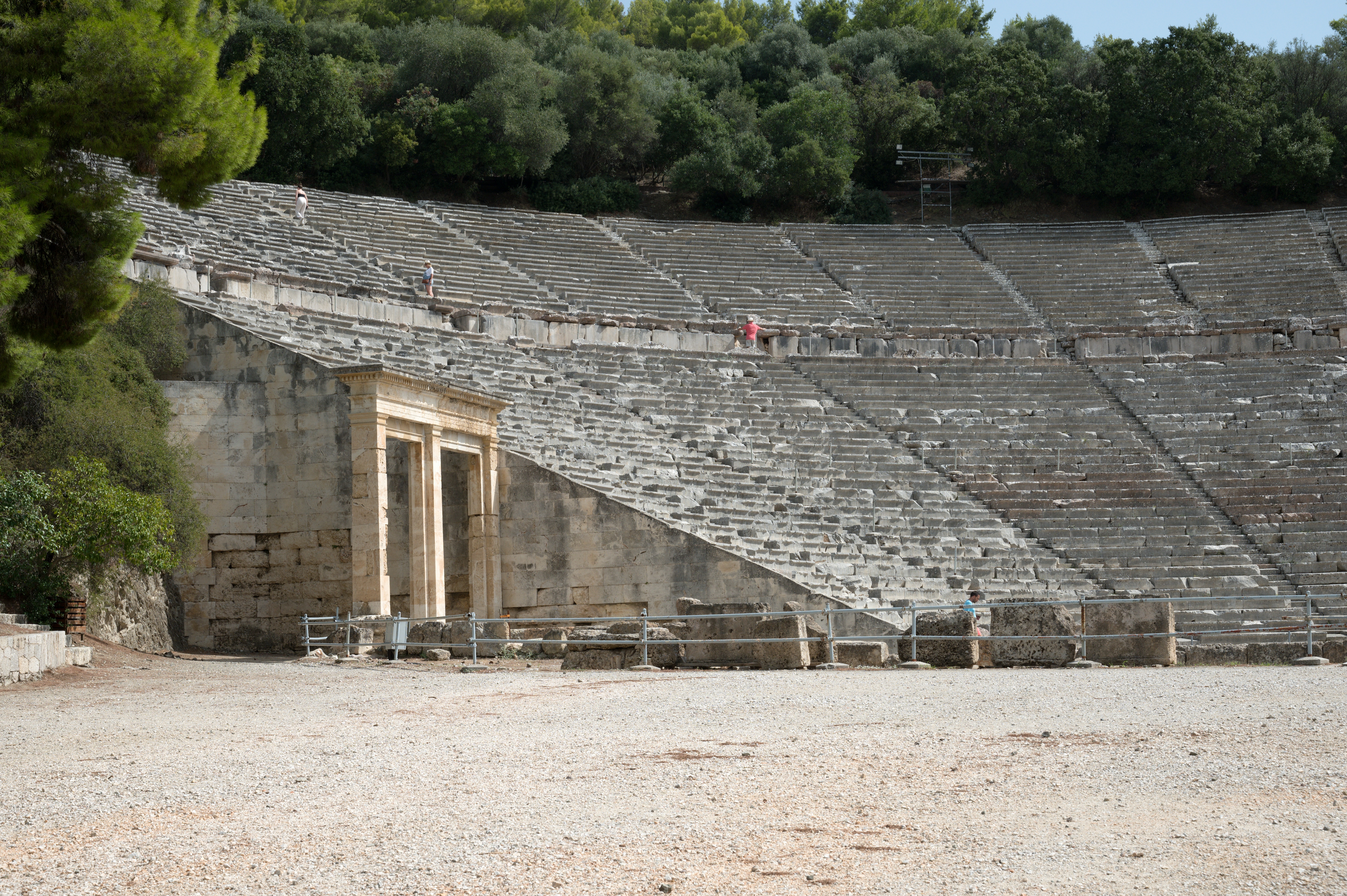 The ancient Theatre of Epidaurus