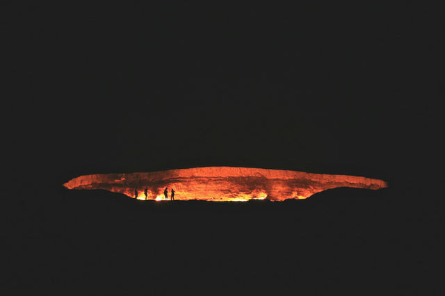 Door to Hell - Darvaza gas crater