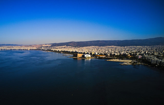 Aerial View of Thessaloniki