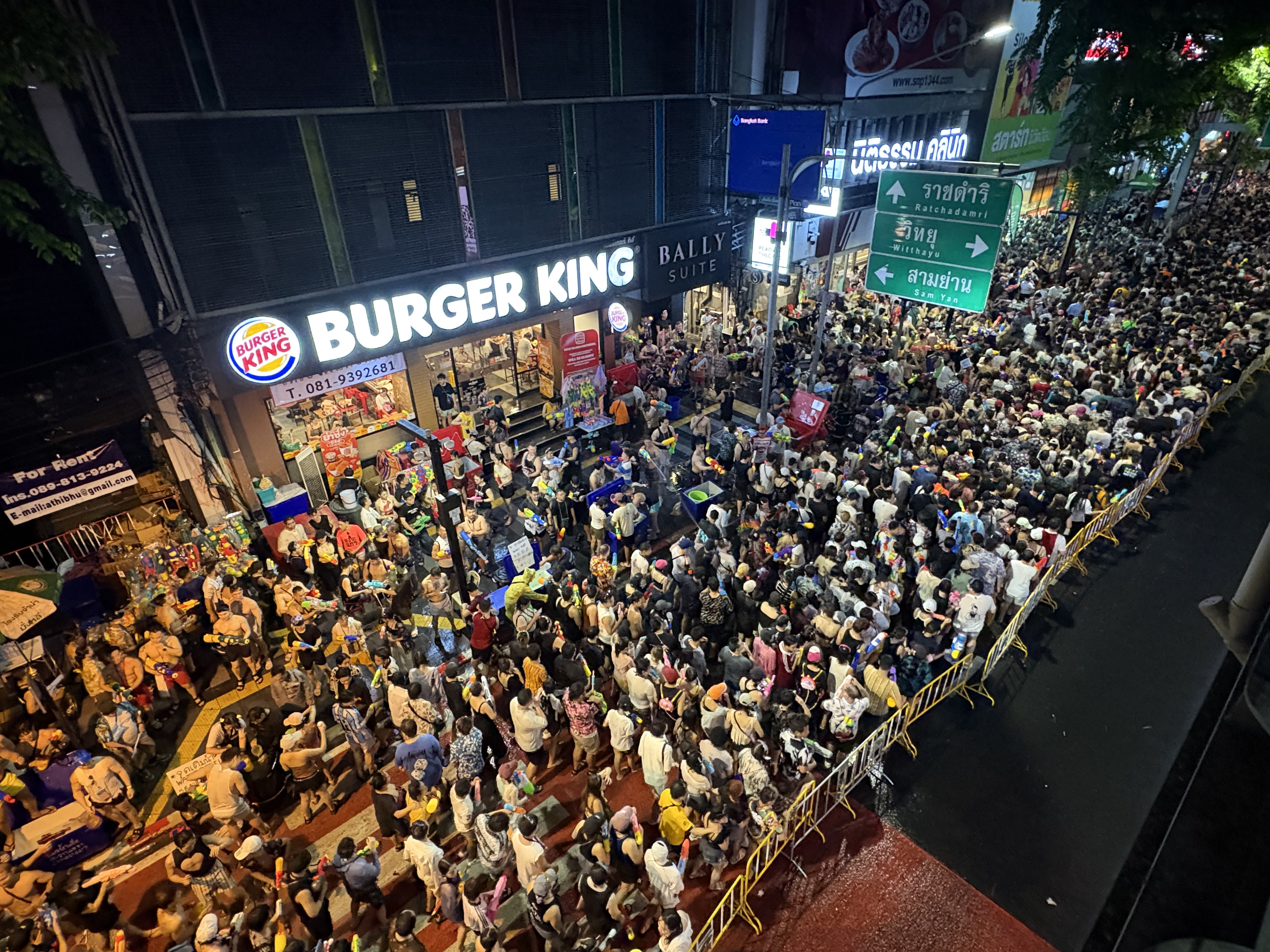 Songkran celebrations in Bangkok