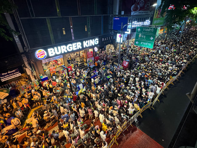 Songkran celebrations in Bangkok