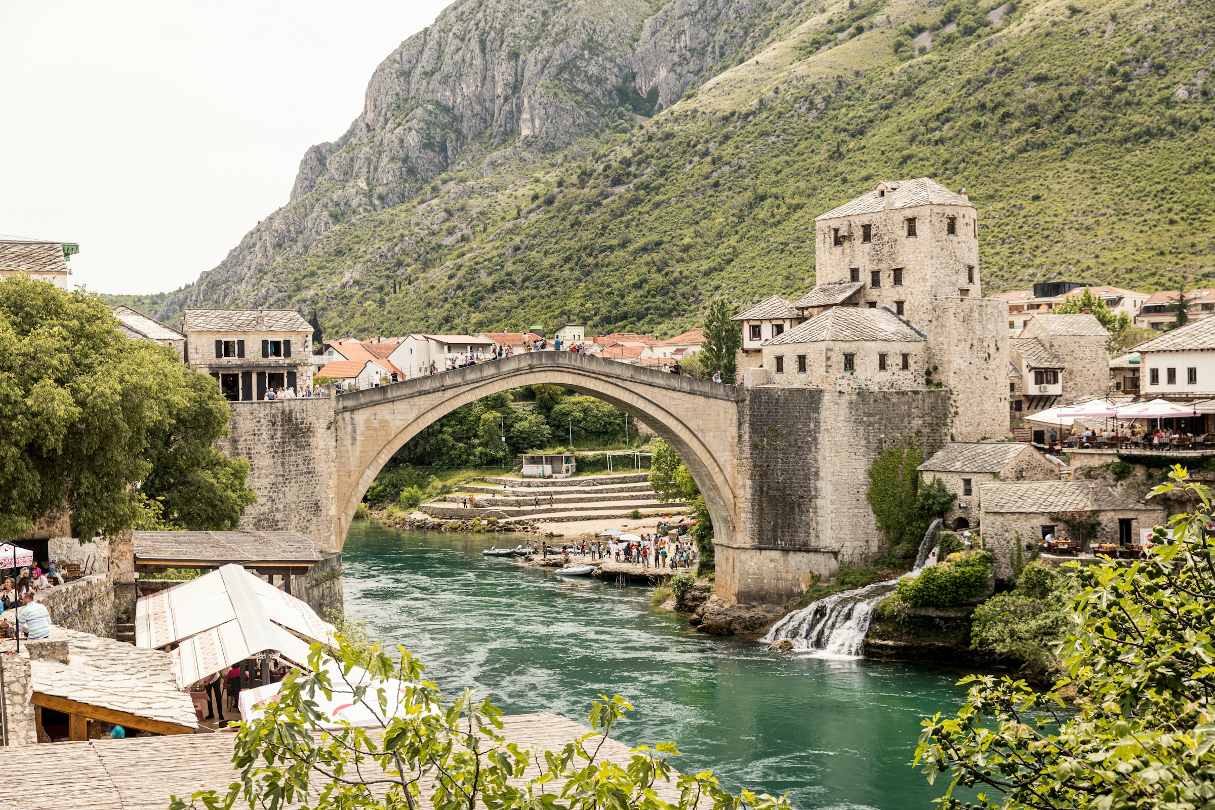 Stari Most, the Old Bridge of Mostar, Bosnia & Herzegovina