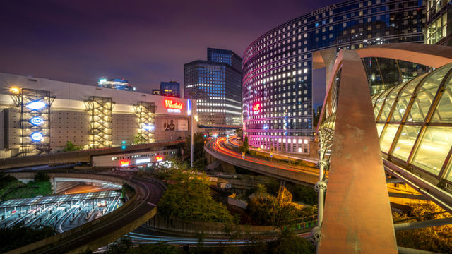 Business district of Paris (La Défense)

La Défense is a major business district located three kilometres west of the city limits of Paris.
La Défense is Europe's largest purpose-built business distri