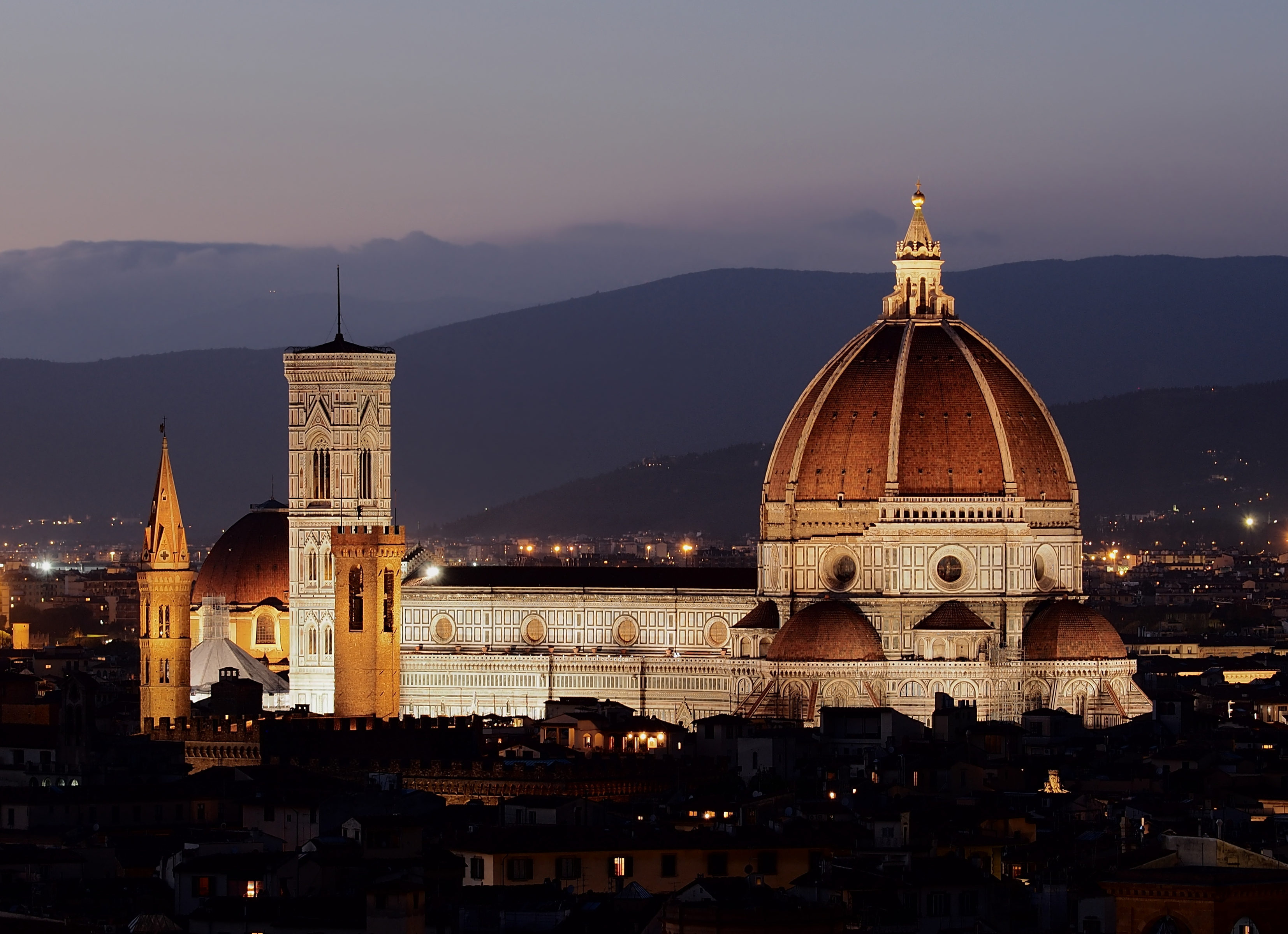 Florence skyline and Duomo (festival host city)